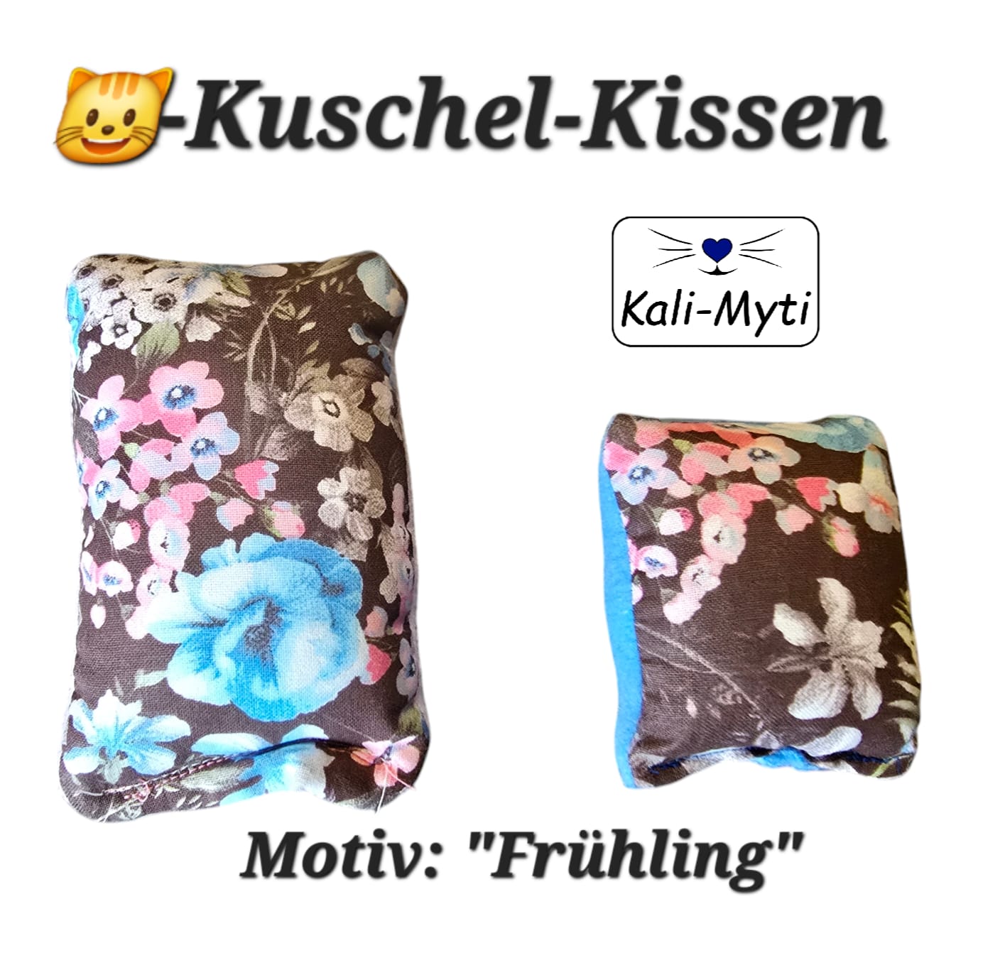 Katzen-Kuschel-Kissen (mit BIO-Baldrian)