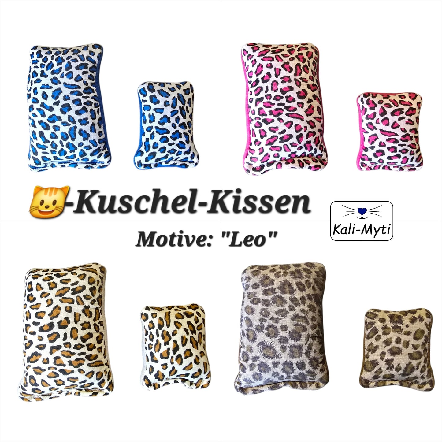Katzen-Kuschel-Kissen (mit BIO-Baldrian)