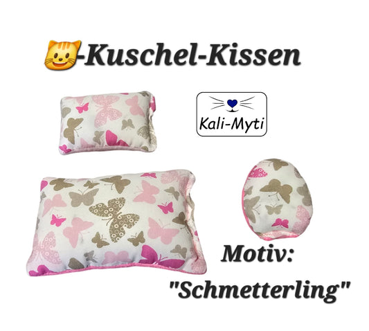 Katzen-Kuschel-Kissen (mit BIO-Baldrian)