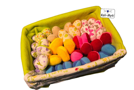 Kuschel-Eier (NoWaste-einzeln - ohne Motiv)