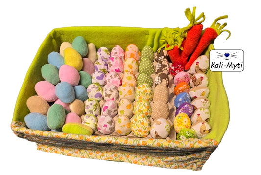 Kuschel-Eier (NoWaste-einzeln - mit Motiv)