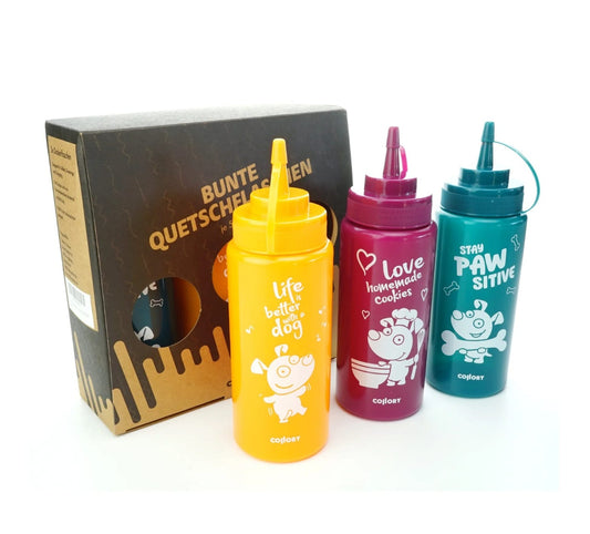 Collory Bunte Teigflaschen
