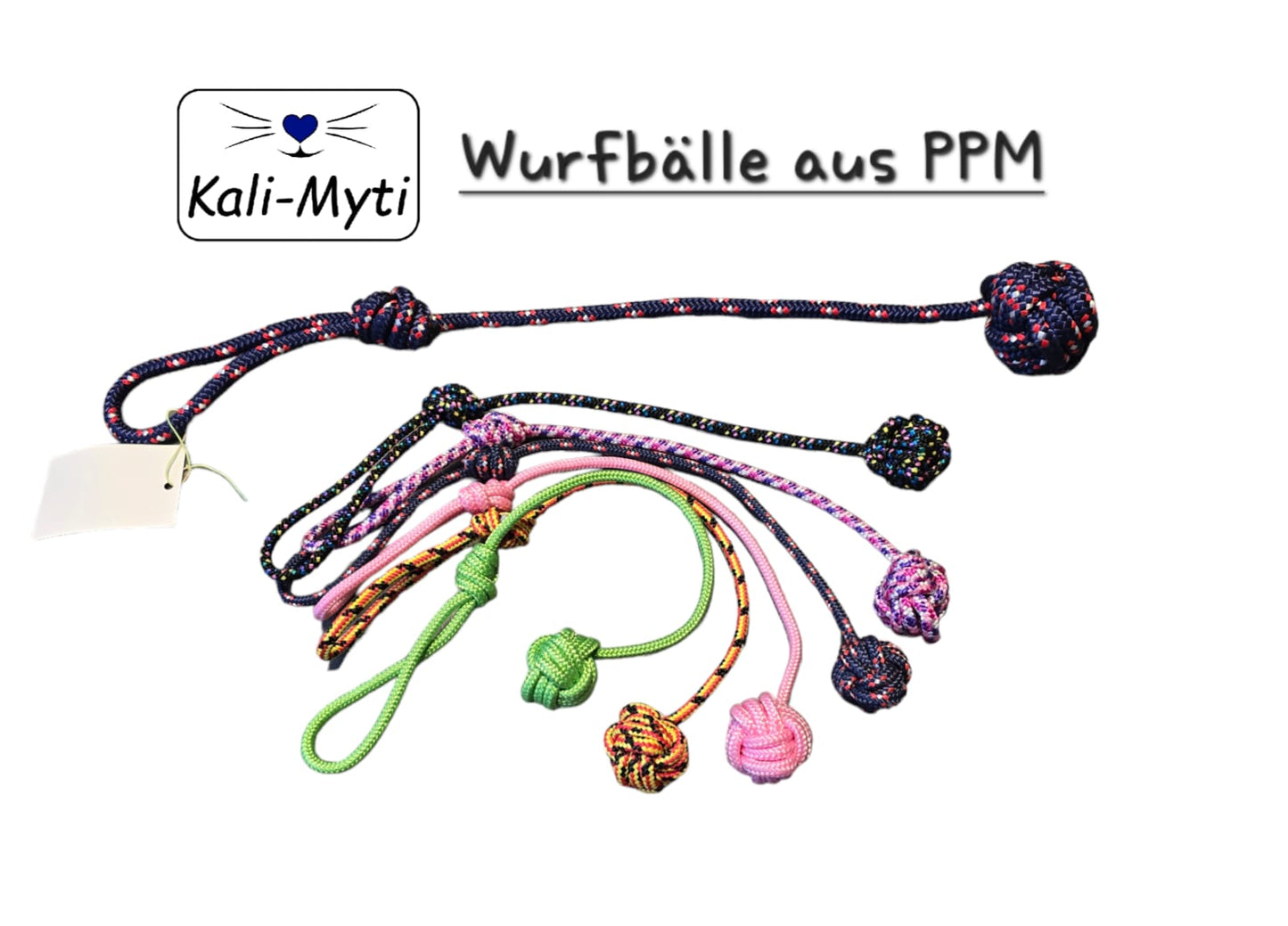 Wurfbälle aus PPM (schwimmfähig) - zufällige Farbe