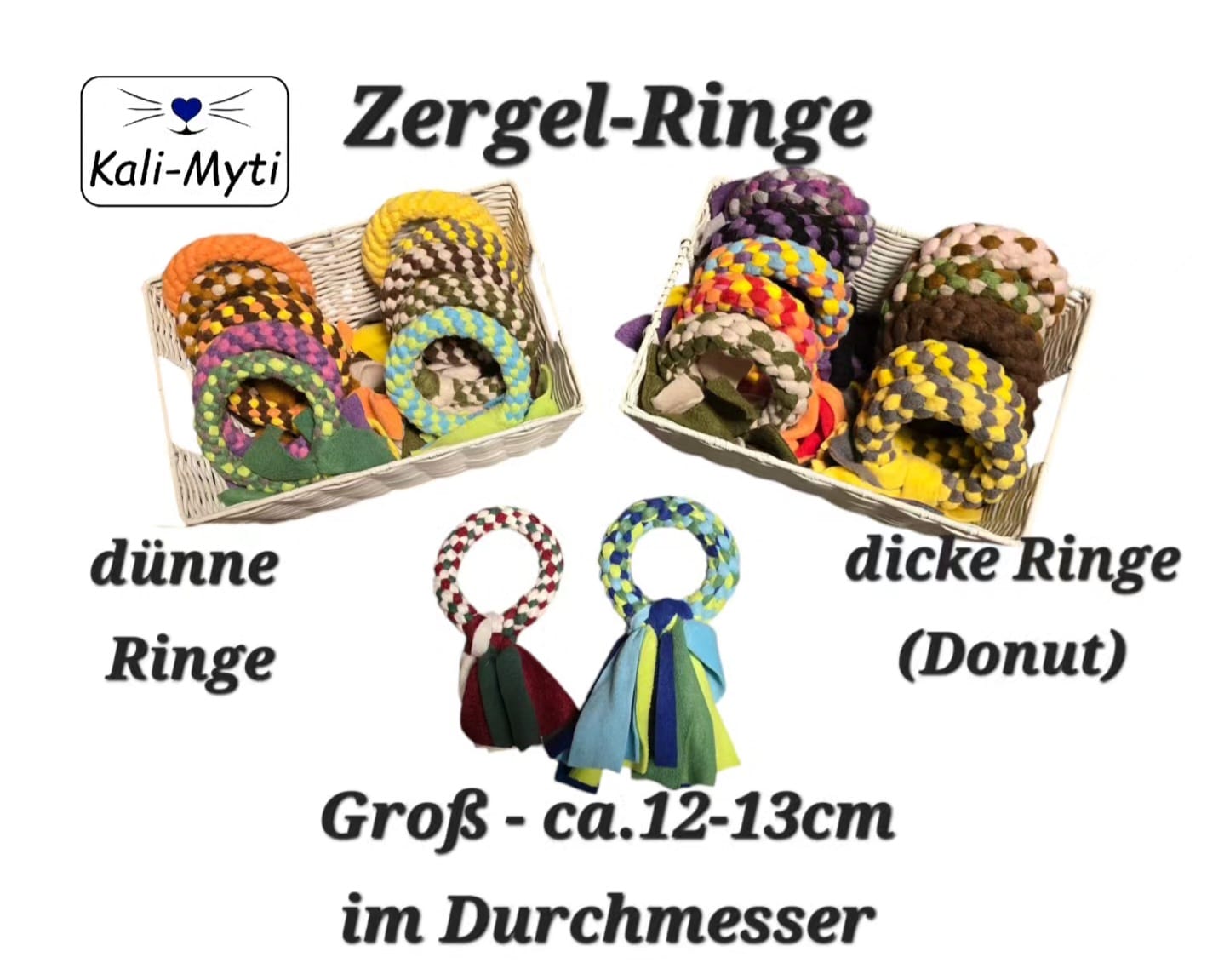 Zergel-Ringe Gr.L2 (Donut)