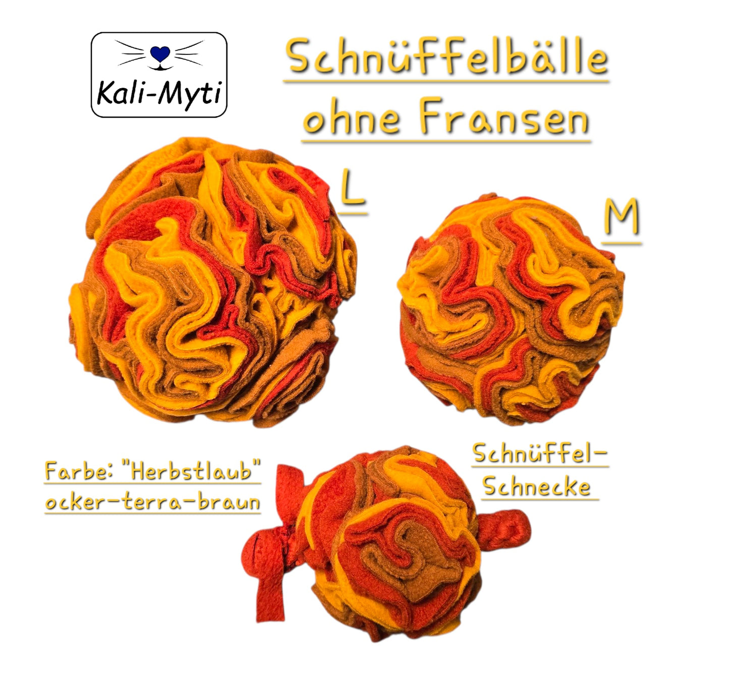 Schnüffelball (Ohne Fransen) Gr. S